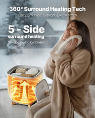 Towel Warmer Bucket – 25L Luxury Bathroom & Home Spa Essential