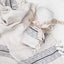 Turkish Towel – Lightweight, Quick-Drying & Handwoven Cotton Cream + Black
