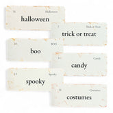 Vintage-Inspired Halloween Flashcards | Set of 6