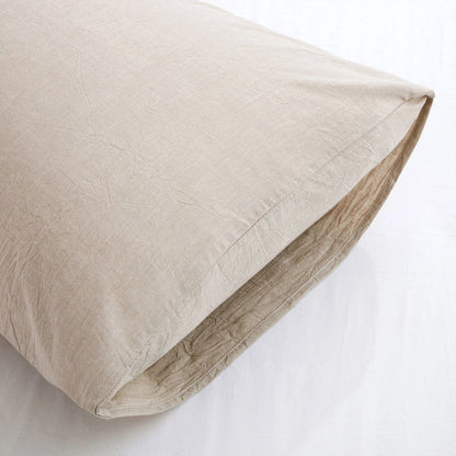 100% Washed Cotton Duvet Cover Set