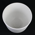 4-Piece White Plastic Round Planter Pot Set – Minimalist Modern Design