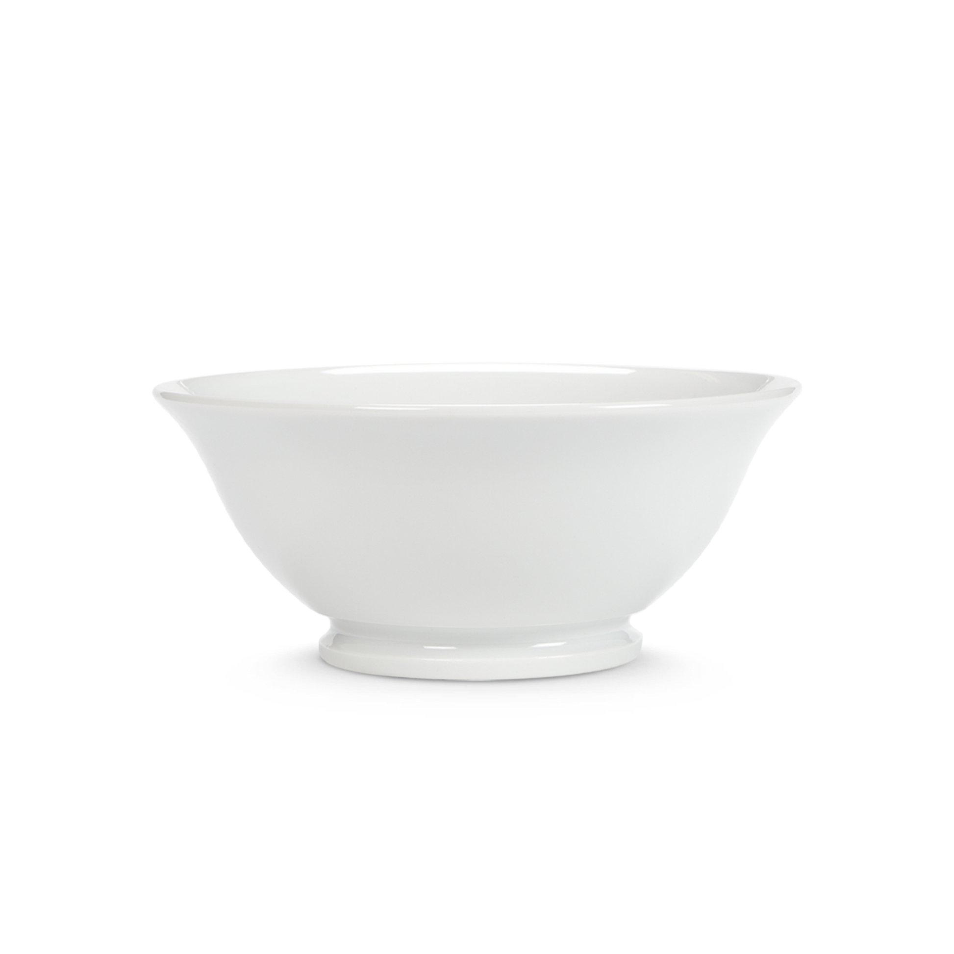 Classic Footed Bowls 8.75" diam x 3.25" H - 1 qt