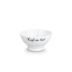 Coffee Bowls, Set of 4 Cafe au Lait - 5.5" diam x 2.75" H - 13 oz - Set of 4
