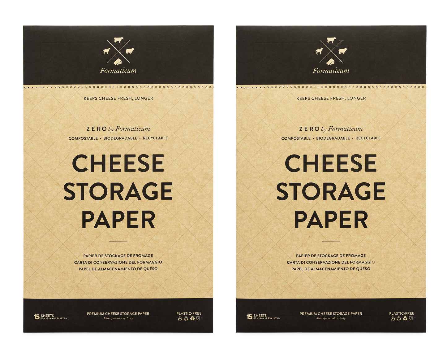 Zero Cheese Storage Paper 30 Sheets ($8.75 Pack)