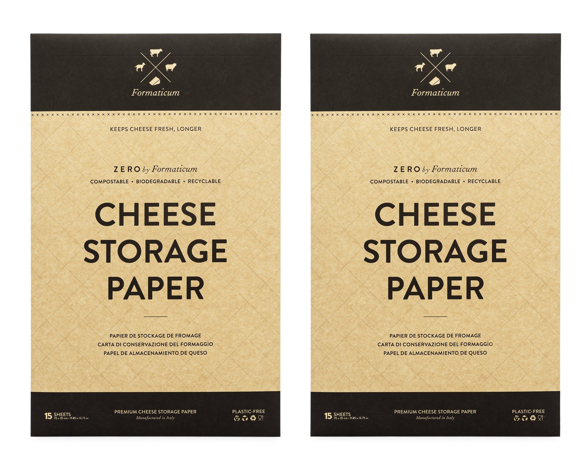 Zero Cheese Storage Paper 30 Sheets ($8.75 Pack)