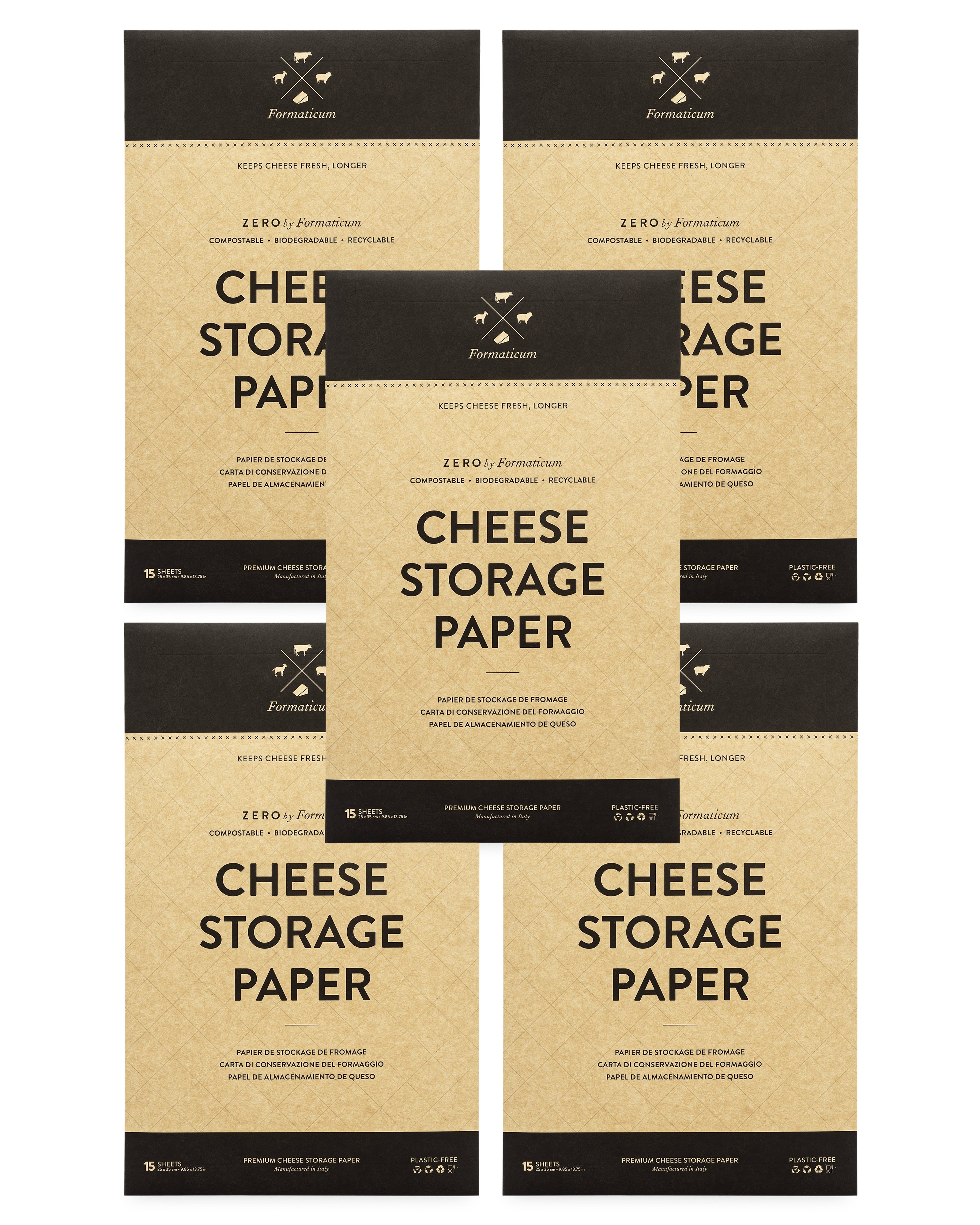 Zero Cheese Storage Paper 75 Sheets