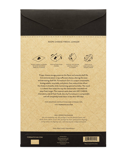 Zero Cheese Storage Paper