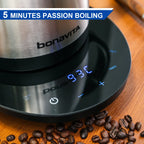 Bonavita Cosmopolitan 1.0L Gooseneck Precision Temperature Electric Kettle
