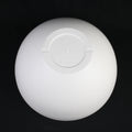 2-Piece White Plastic Planter Bowls – Modern Minimalist Design