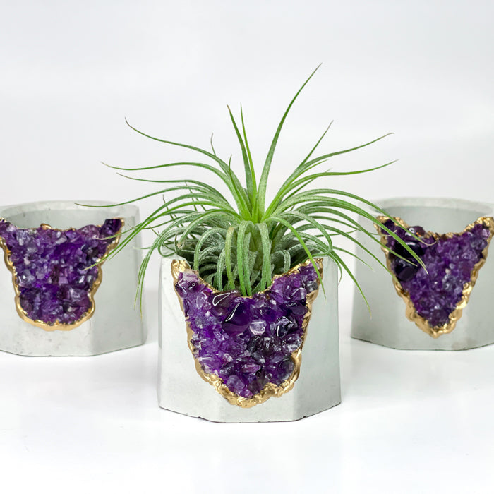 Amethyst Candle Holder Secondary image