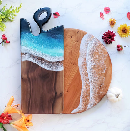 Medium Signature Handle Boards Walnut Tropical Getaway