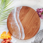 Round Ocean Boards Cherry Clear Waves