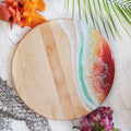 Round Ocean Boards Maple Sangria Sunset
