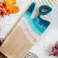 Medium Signature Handle Boards Maple Bali Breeze (Dark Turquoise)