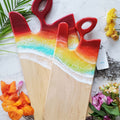 Medium Signature Handle Boards Maple Sangria Sunset