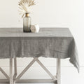 Stone Washed Linen Tablecloth