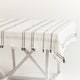 Ribbons Cotton Tablecloth