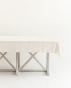 Riviera Cotton Tablecloth Natural