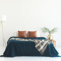 3 Panel Solid Cotton Blanket