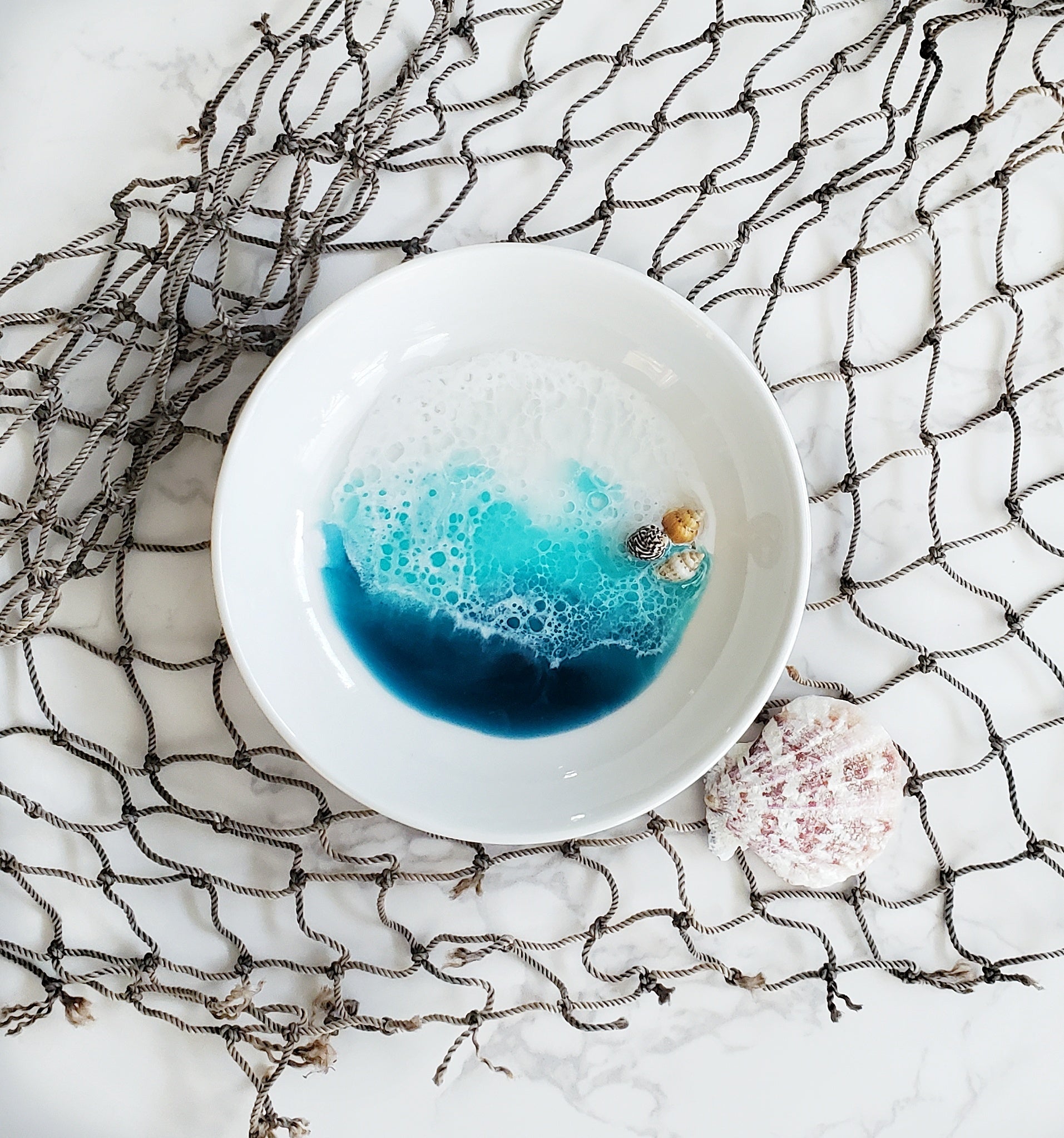 Round Trinket Dish Bali Breeze