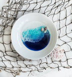 Round Trinket Dish Tropical Getaway