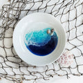 Round Trinket Dish Tropical Getaway