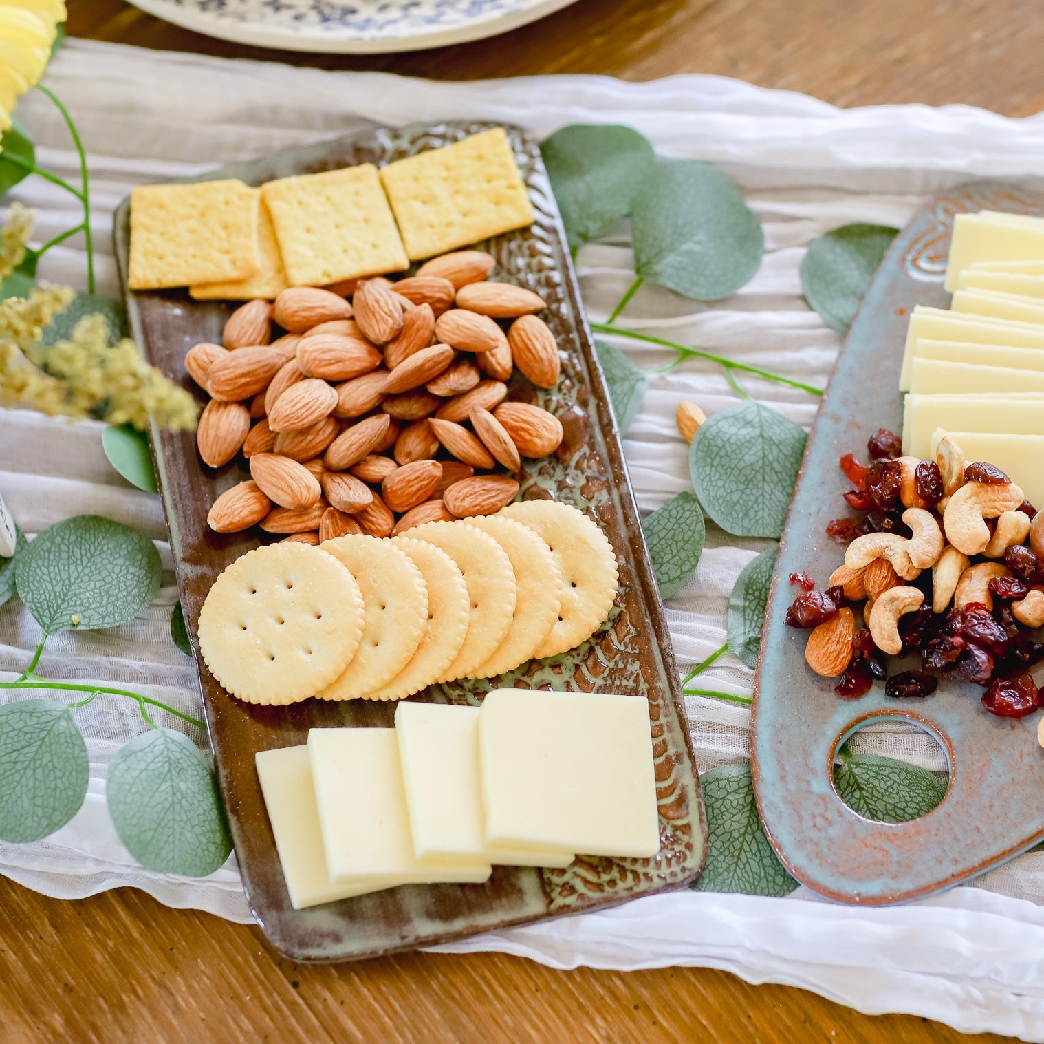 Ceramic Medium Platter Moss Green