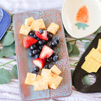 Ceramic Medium Platter Blue Bell