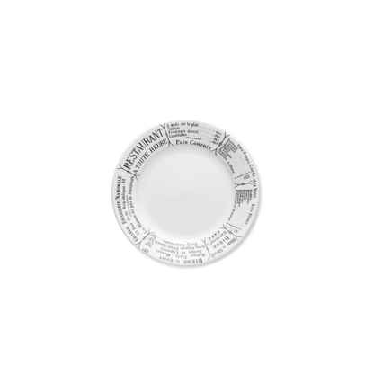 Brasserie Plates, Sets of 4 6.5" diam - Set of 4
