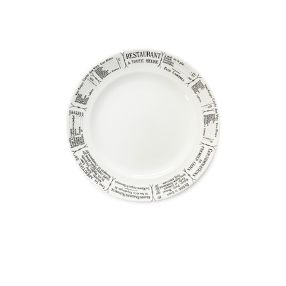Brasserie Plates, Sets of 4 9.5" diam - Set of 4