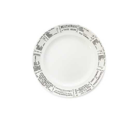 Brasserie Plates, Sets of 4 9.5" diam - Set of 4