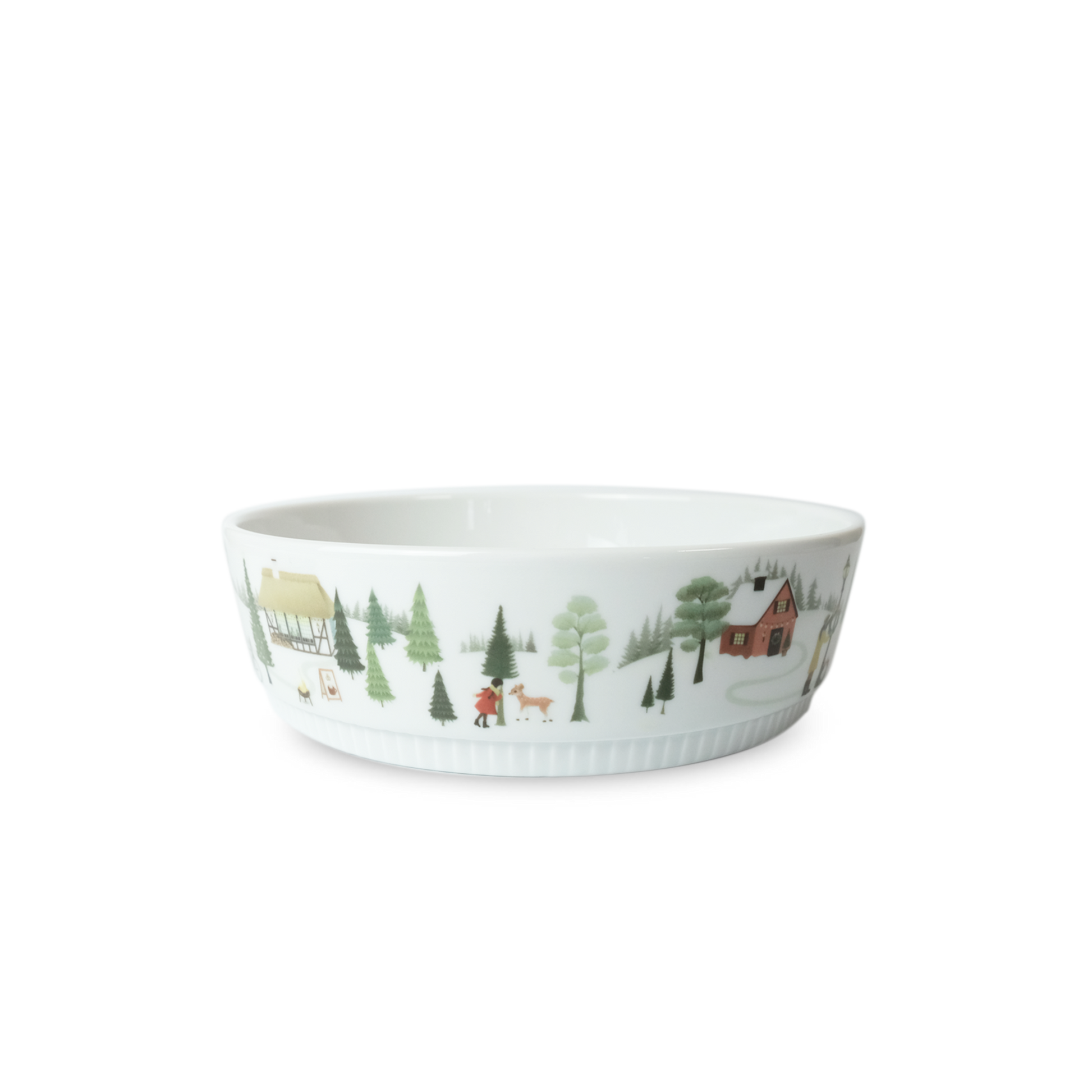 Winter Decor Toulouse Gratin 7.75", 1 qt 7.75" diam x 2.35" H - 1 qt