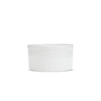 Deep Pleated Souffles 7" diam x 3.75" H - 1.75 qt