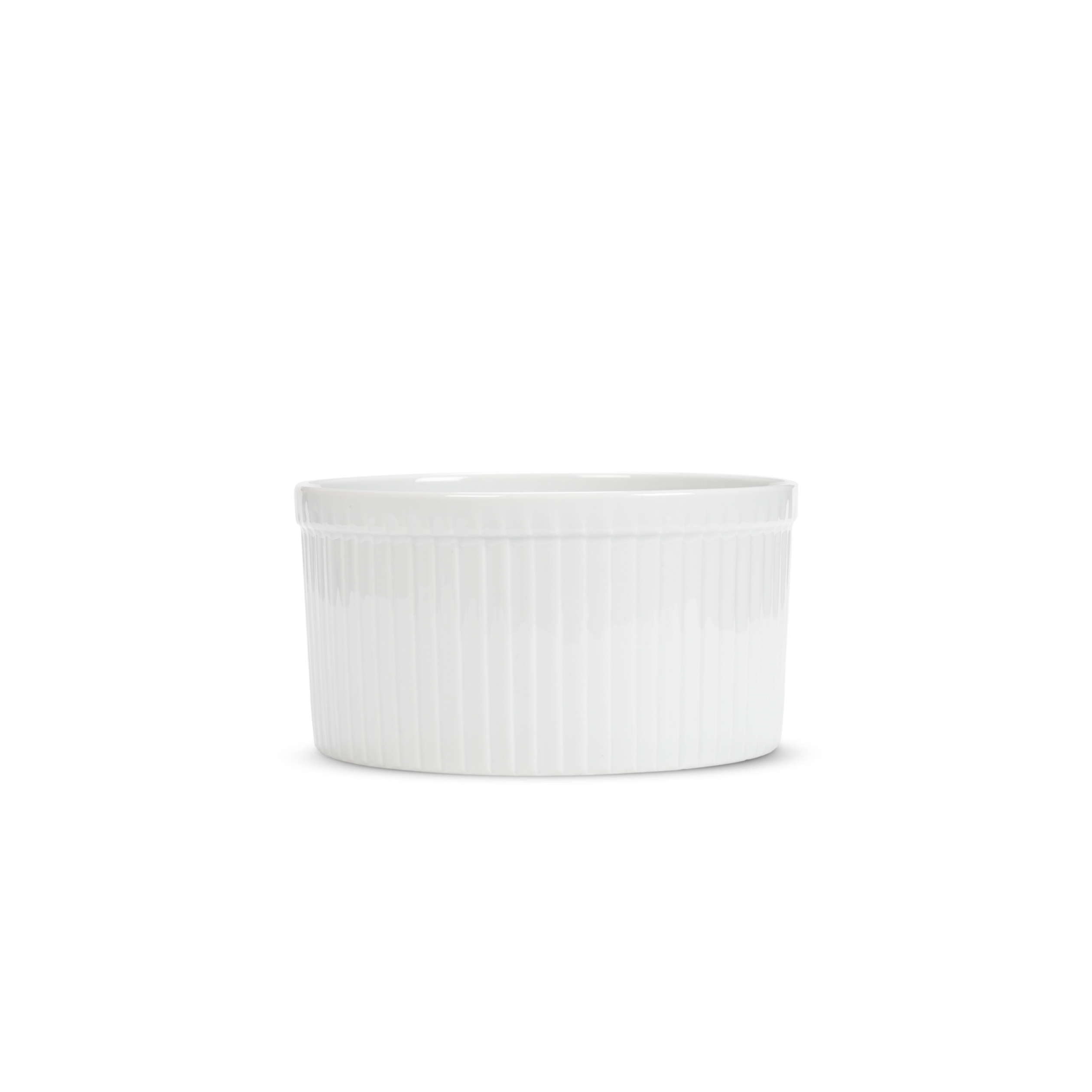 Deep Pleated Souffles 7" diam x 3.75" H - 1.75 qt