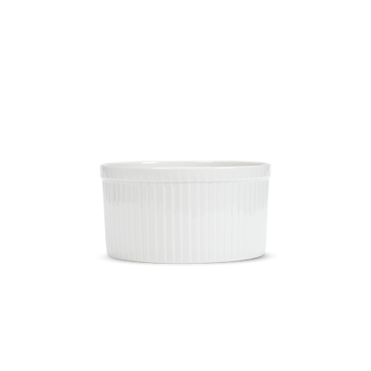 Deep Pleated Souffles 7" diam x 3.75" H - 1.75 qt