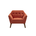 Newport Wide Mid-Century Modern Lounge Chair