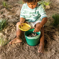Bucki Spill-Proof Bucket – Kids Sieve Bucket for Beach