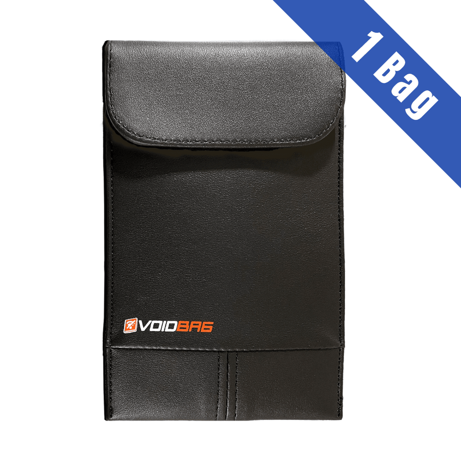 Void Bag (Faraday Bag) 1 - Medium PU Leather Void Bag