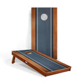 2ft x 4ft Graphic Wood Classic Cornhole Set | Classic Beach Stripes Collection Skipper