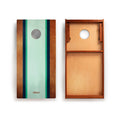 2ft x 4ft Graphic Wood Classic Cornhole Set | Classic Beach Stripes Collection