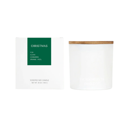 3-Wick Candle Christmas