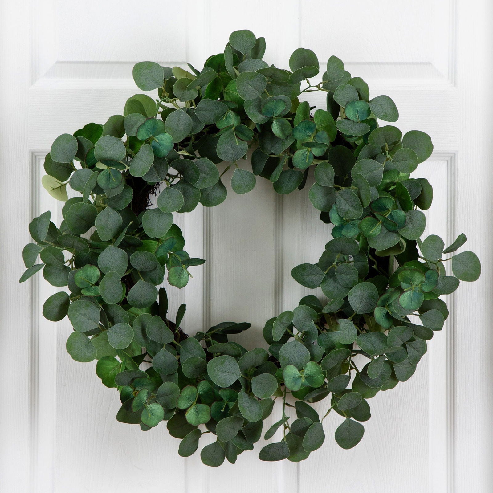 30” Artificial Eucalyptus Wreath - Rivour Home