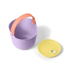Bucki Spill-Proof Bucket – Kids Sieve Bucket for Beach Lavender
