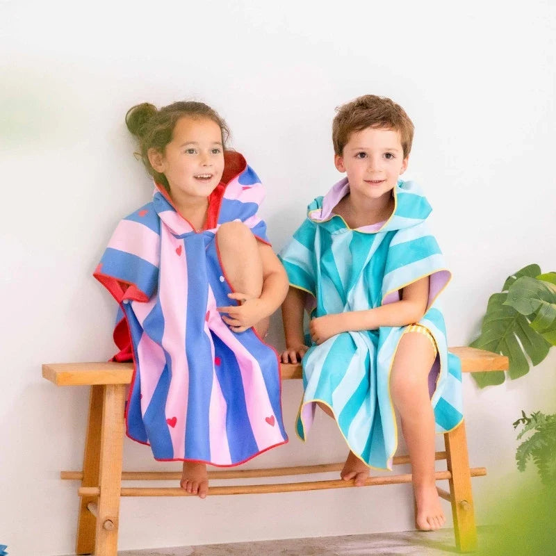 Beach Poncho – Quick-Drying Microfiber Kids Towel Secondary image