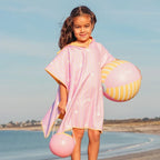 Beach Poncho – Quick-Drying Microfiber Kids Towel