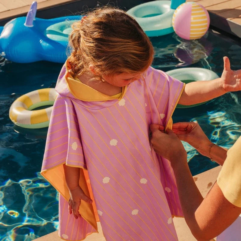 Beach Poncho – Quick-Drying Microfiber Kids Towel