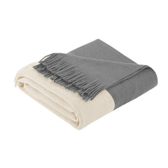 Stockholm Color Block Faux Cashmere Throw