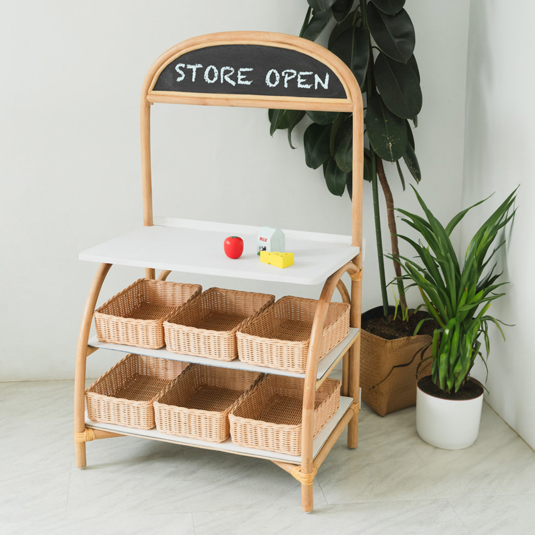 3-in-1 Grocery Store, Shop Stall & Study Desk Main image
