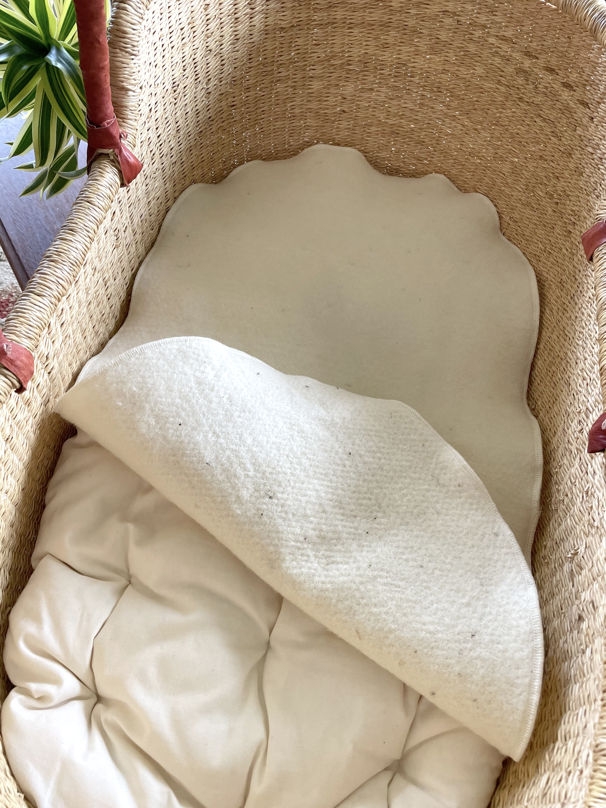 Organic Wool Puddle Pad - Futon or Mattress Protector Main image