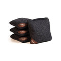 4-in Travel Herringbone Cornhole Bags | Premium All-Weather Collection Midnight Navy